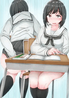 授業中に便意に襲われ残り時間の長さに絶望するJK