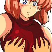 灰原哀を鷲掴み