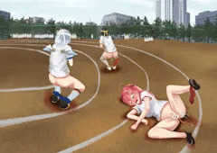 運動会の表側