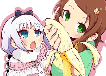 バナナとカンナさんとわたし。
