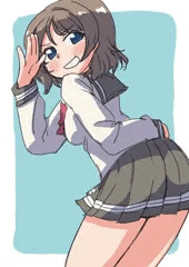 後ろからヨーソロ