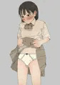 男の子が女の子のパンツはいてる～！