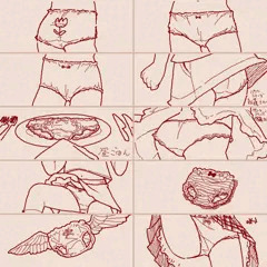 手書きパンツ１６