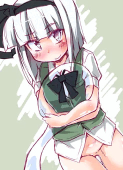 はいてない妖夢