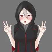 イトちゃんダブルピース