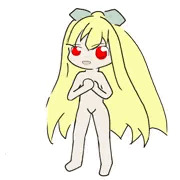 斜め横向きニジエたん