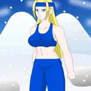 インナーのみの雪