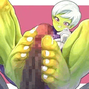 チライ足コキ