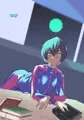 オリキャラ（塗り途中）