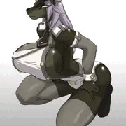 軍人ドーベルマンのデビル鉄血ねーさん