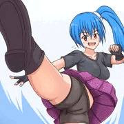 パンチラキック的な何か