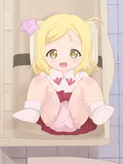 [skeb] ラブライブ 小原鞠莉 オムツ台依頼絵