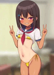 メスガキ姪っ子（無乳ver