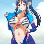 松浦果南水着