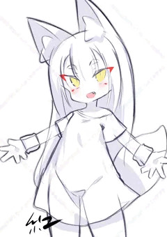 きつねっこ１０　ダボシャツ