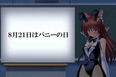 ８月２１日はバニーの日