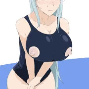 穴空き水着けーね