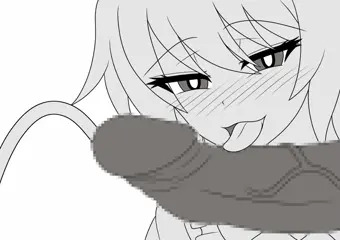 さとりん 尿道責め 線画　