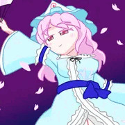 はだける幽々子様