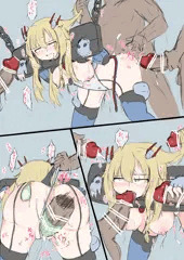 エロスーツパイロットちゃん、ギロチン拘束
