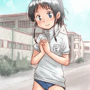 体操服のお勉強娘