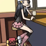 カフェで堂々とふとももを触らせてくれるヒカリちゃん