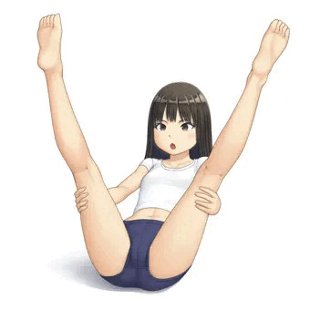 スパッツの女の子