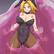 【習作】スライムに敗北するバニーさん