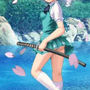 桜の日の妖夢ちゃん