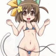 マイクロビキニなのにゃ