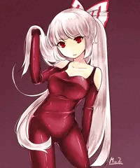 ラバースーツ妹紅