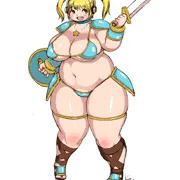 ビキニアーマーぽちゃ子