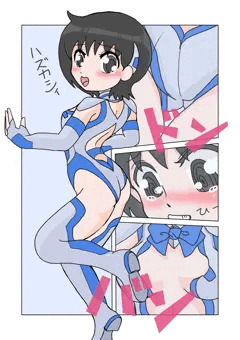 戦うヒロイン