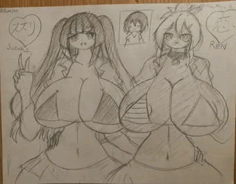 スズリちゃんと恋ちゃん の おねショタエロイデート
