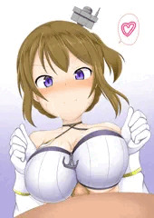 レパルスちゃんパイズリ