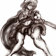 オリジナルキャラ 少女剣士