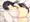 寝そべり女の子
