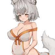 優ボテ狐