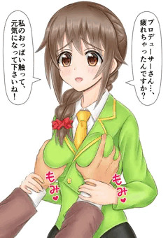 千川ちひろ_おっぱいを触らせてくれるちひろさん