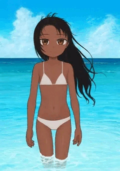 夏と海と褐色女児