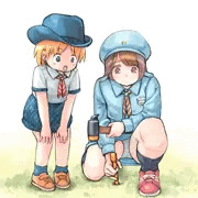 野外活動少女（２）