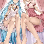 グラブルなまあし部　ルリア＆ジータ