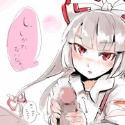 やさしく手コキしてくれるもこたん