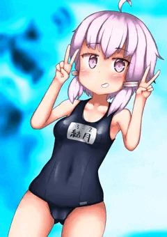 スク水なゆかりさん