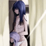 転校生の着替えを覗き!!(´☣౪☣)