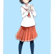#これを見た人は短髪セーラー服少女を描く