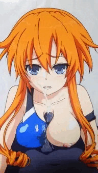 仕方なく奉仕する夕弦さん。