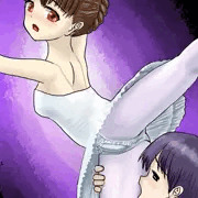 バレリーナの軸脚を支える