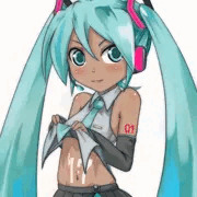 17周年日焼けミク