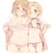 三村かな子ちゃんと白坂小梅ちゃん
